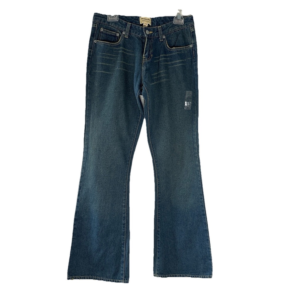 VTG Abercrombie &‎ Fitch Y2K 100% Cotton Bootcut Jeans Women’s 6R Grunge 2000s